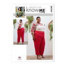 Patron KNOW ME 2005FG Haut et pantalon femme 44-54 - Know Me - Mondial Tissus