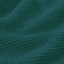 Tissu éponge Nid d'Abeille vert sapin - Mondial Tissus