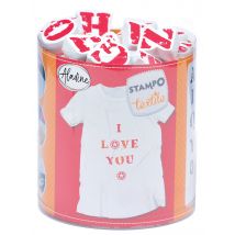 Kit tampons textile alphabet - Bernette - Mondial Tissus