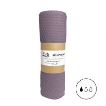 Coupon ZORB 3D staydry lite antimicrobien prune 50 x 75 cm - Zorb - Mondial Tissus