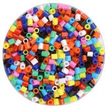 1 000 perles à repasser midi (diamètre 5 mm) assortiment opaque - Mondial Tissus