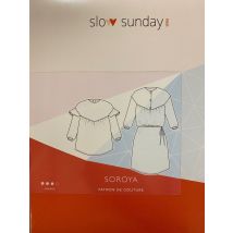 Patron Soroya blouse et robe femme du 34 au 46 - Slow Sunday - Slow Sunday - Mondial Tissus