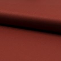 Tissu gabardine viscose bordeaux - Mondial Tissus