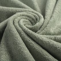 Tissu éponge coton Premium spa céladon - MT - Mondial Tissus