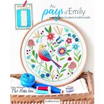 Livre Au pays d'Emily en broderie traditionnelle - Les éditions de saxe - Mondial Tissus