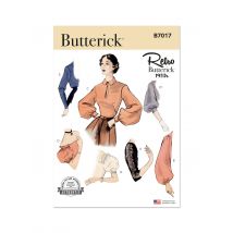 Patron Butterick B7017A Femme Robe et chemisier S au M au L au XL - Butterick - Mondial Tissus