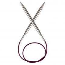 Aiguille à tricoter circulaire fixe Nova métal 25 cm x 2.5 mm - Knit Pro - Knit Pro - Mondial Tissus