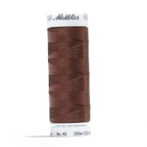 Bobine fil Poly Sheen marron Mettler col.1346 - Mettler - Mondial Tissus