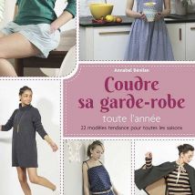 Livre Coudre sa garde robe toute l'année - Mondial Tissus