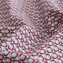 Tissu Casa De Papel coton - MT - Mondial Tissus