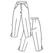 Patron Frégoli 419 - pantalon corsaire adolescent 12 à 16 ans - Frégoli - Mondial Tissus