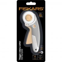 Cutter rotatif à gâchette Ø45 mm - Fiskars - Fiskars - Mondial Tissus