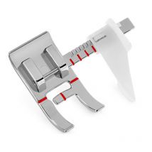 Pied semelle avec guide ajustable multimarque - Mondial Tissus