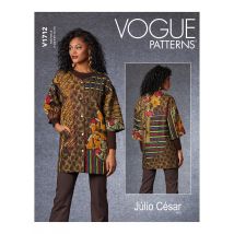 Patron Vogue V1712A Veste femme 34-48 - Vogue - Mondial Tissus
