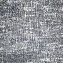Toile bimatière entrecroisée apparent Bleu denim - Fryett's - Mondial Tissus