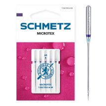 Aiguilles machine Schmetz universelles microtextile 60 - blister de 5 - Schmetz - Mondial Tissus