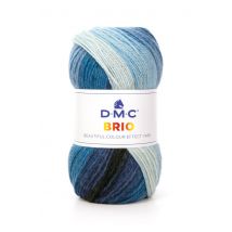 Pelote de laine Brio 402 bleu clair foncé DMC - DMC - Mondial Tissus