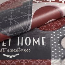 Toile cirée slik rouge - Mondial Tissus
