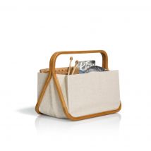 Panier de rangement "Canvas & Bamboo" - Prym - Mondial Tissus