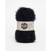 Pelote de fil à tricoter Câlin noir - Pingouin - Pingouin - Mondial Tissus