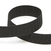 Élastique jupe et ceinture 25mm - noir - MT - Mondial Tissus