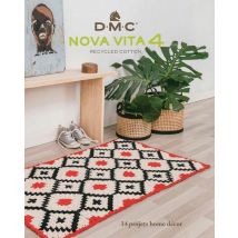 Book n°4 home delco nova vita 4 - DMC - Mondial Tissus