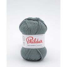 Pelote de fil à tricoter coton 4 eucalyptus - Phildar - Phildar - Mondial Tissus