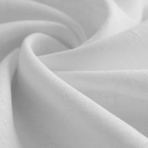 Tissu lin lavé Solaro blanc - MT - Mondial Tissus