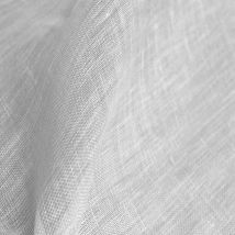 Voilage en lin blanc - 300 cm - Mondial Tissus