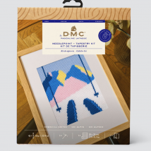 Kit créateur broderie ski alpin DMC - DMC - Mondial Tissus