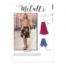 Patron McCALL's 8061ZZ Jupe femme patineuse EveMcCalls - de XS à 2XL - McCall's - Mondial Tissus