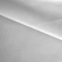 Tissu uni non feu occultant blanc cassé - Mondial Tissus
