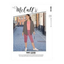 Patron McCall's 8163B5 Ensemble Veste et Top droit, jupe et pantacourt du 36 au 44 - McCall's - Mondial Tissus