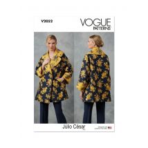 Patron Vogue V2052B5 Veste ample du 36 au 44 - Vogue - Mondial Tissus