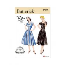 Patron Butterick B7019R5 Femme Robe 42 au 50 - Butterick - Mondial Tissus