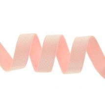 Bretelle élastique rose 12mm - Mondial Tissus