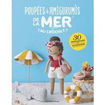 Livre Poupées & amigurumis de la mer au crochet - Les éditions de saxe - Mondial Tissus