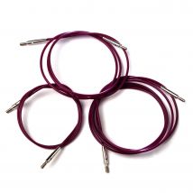 Câble circulaire interchangeable 56 cm violet - Knit Pro - Knit Pro - Mondial Tissus