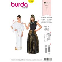 Patron Burda 2353 - déguisement romain et egyptien - Burda - Mondial Tissus