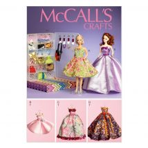 Patron McCall's 6903 Vêtements chics et accessoires pour poupées - McCall's - Mondial Tissus