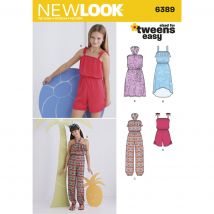 Patron New Look 6389 - robe et combinaison - Newlook - Mondial Tissus