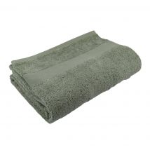 Drap de bain kaki 100x150cm 450gsm - MT - Mondial Tissus
