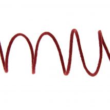 Cordon éco responsable rouge 3,5 mm - MT - Mondial Tissus