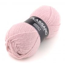 Pelote de fil à tricoter Addict rose - Plassard