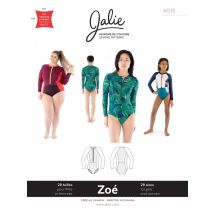 Patron Jalie 4013 combi maillot surf femme kids - Jalie - Mondial Tissus