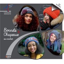 Livre Bonnets & chapeaux au crochet - Mondial Tissus