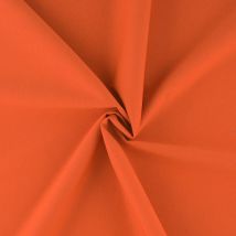Tissu coupe-vent imperméable orange - Mondial Tissus