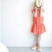 Patron Marieke combinaison et robe enfant 3 - 12ans - IKATEE - IKATEE - Mondial Tissus