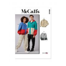 Patron Mc Call's 8440 - Veste unisexe toutes les tailles - McCall's - Mondial Tissus