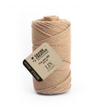 Coton cablé recyclé macramé 2mm lin 100m - Graine Créative - Mondial Tissus
